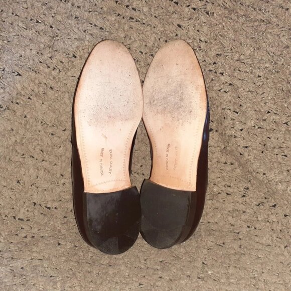 DACK'S-Canada-1984 Brown Imported Calf Leather-Handsewn-Loafer-Sz 10.5-Excellent - Picture 7 of 7
